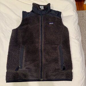 Women's Charcoal Gray Patagonia Retro Vest (M)